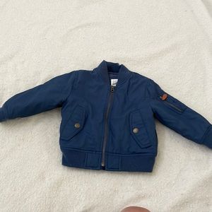 May blue baby gap bomber jacket. Great for fall. (2t)